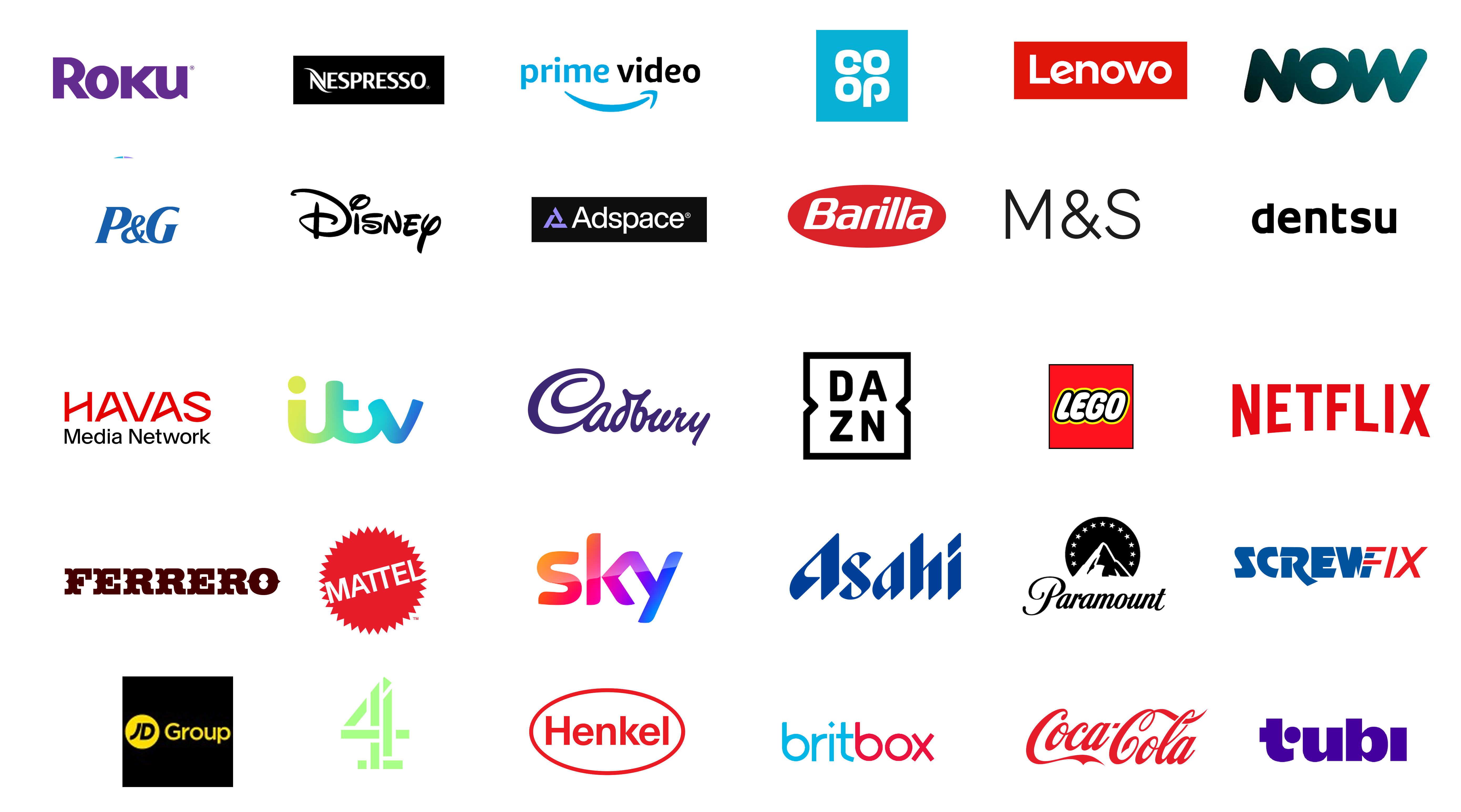Retailer logos