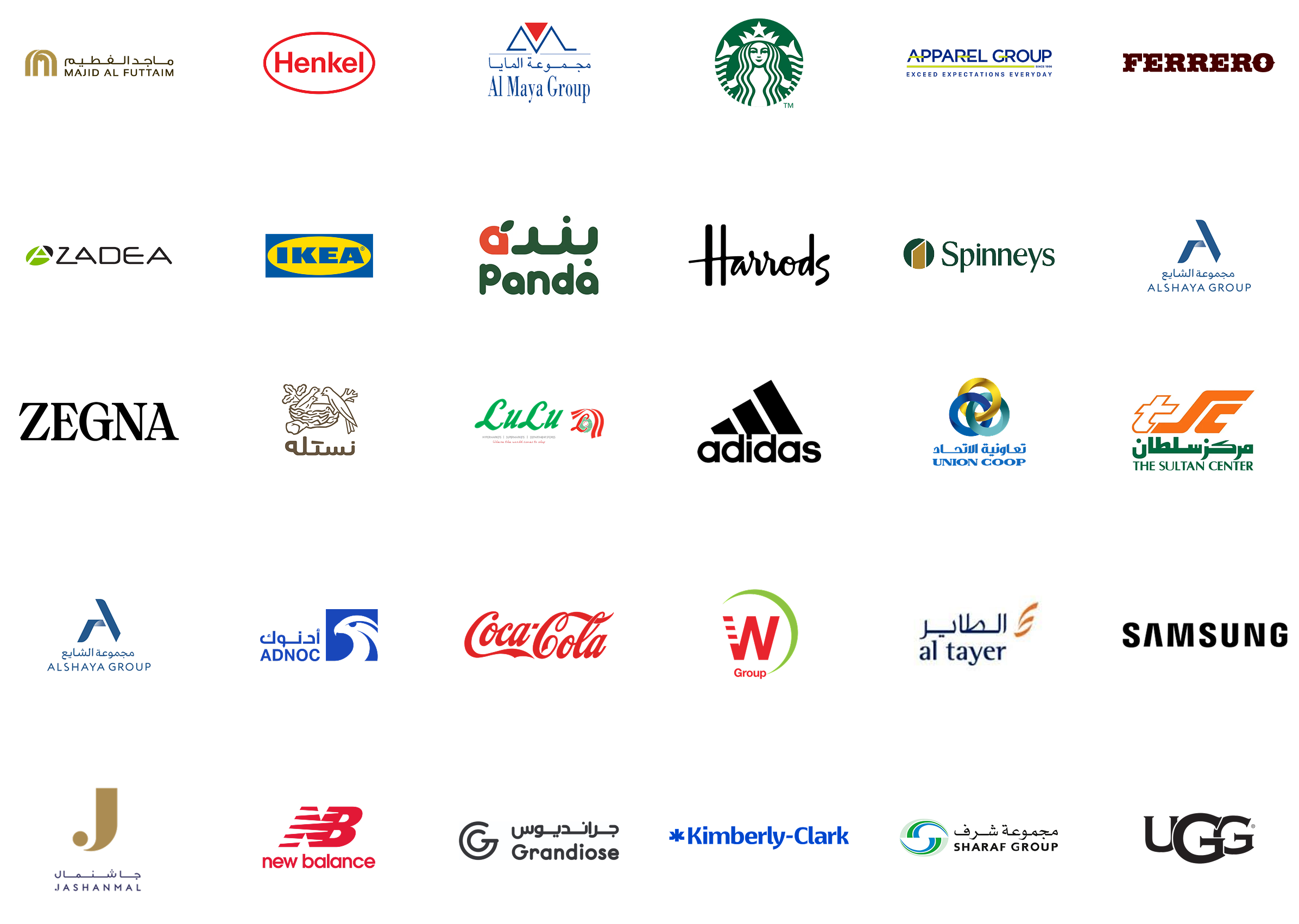 USA retailers and Brands