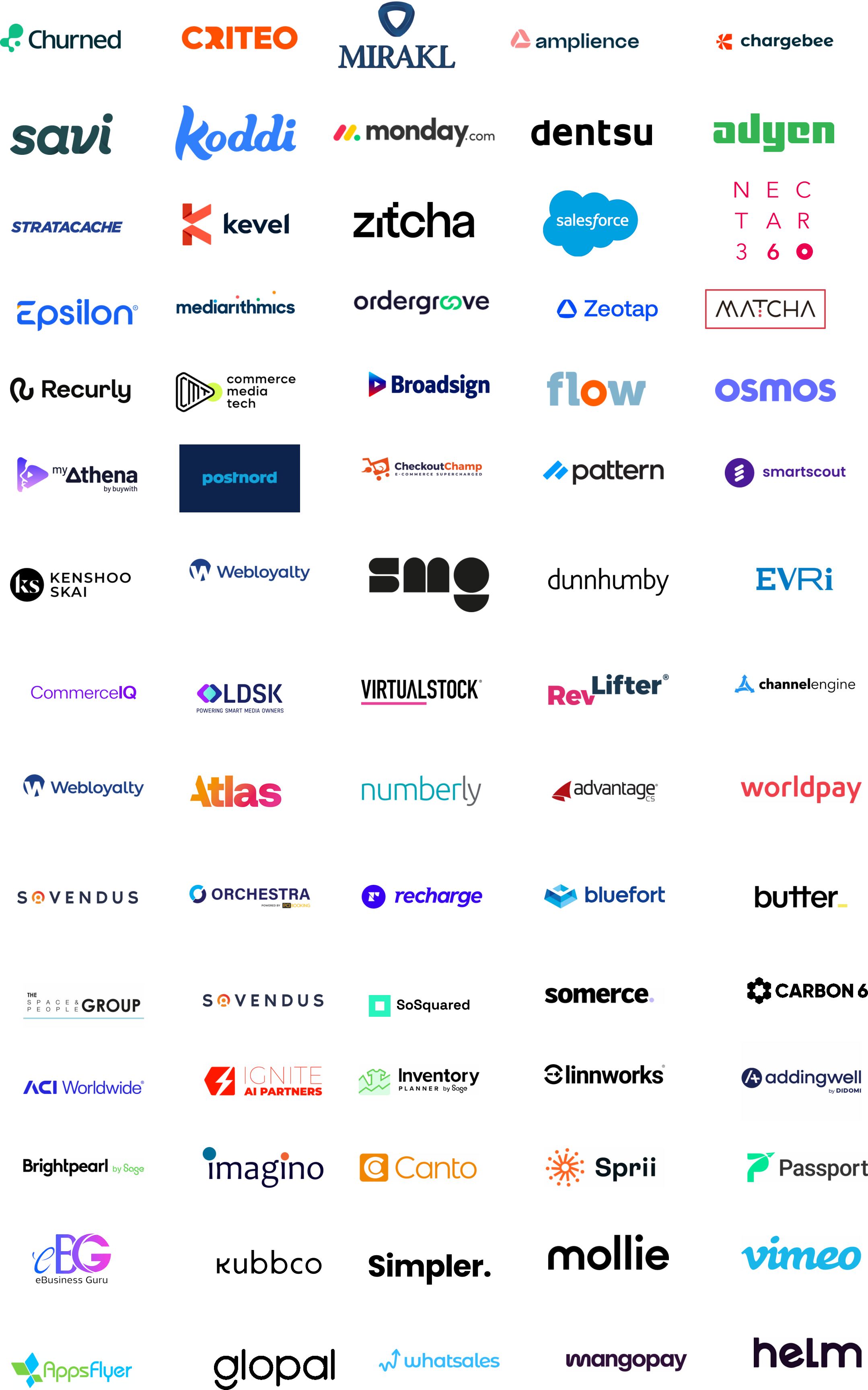Retailer logos