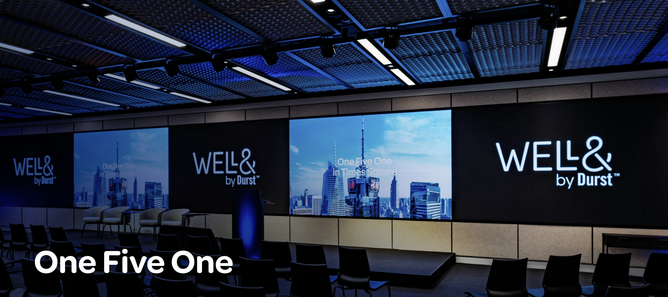 Well& by Durst at One Five One, 151 West 42nd Street, New York