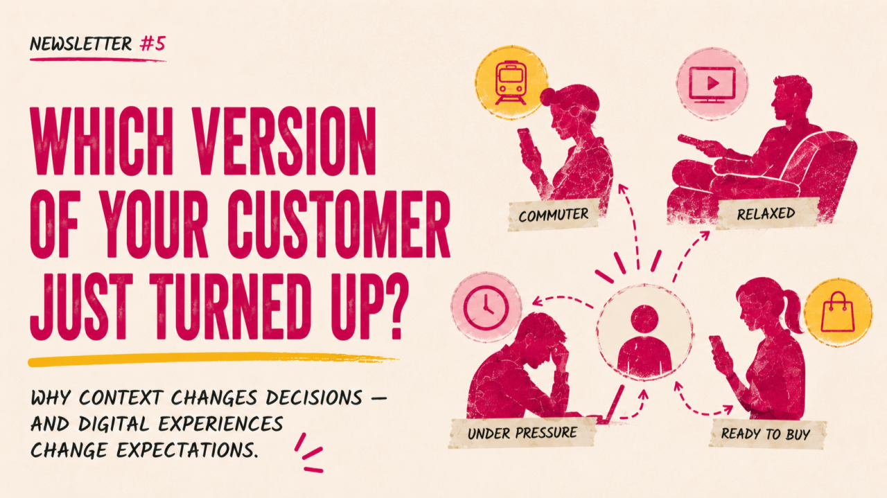 You know your customer. But do you know which version of them just turned up?