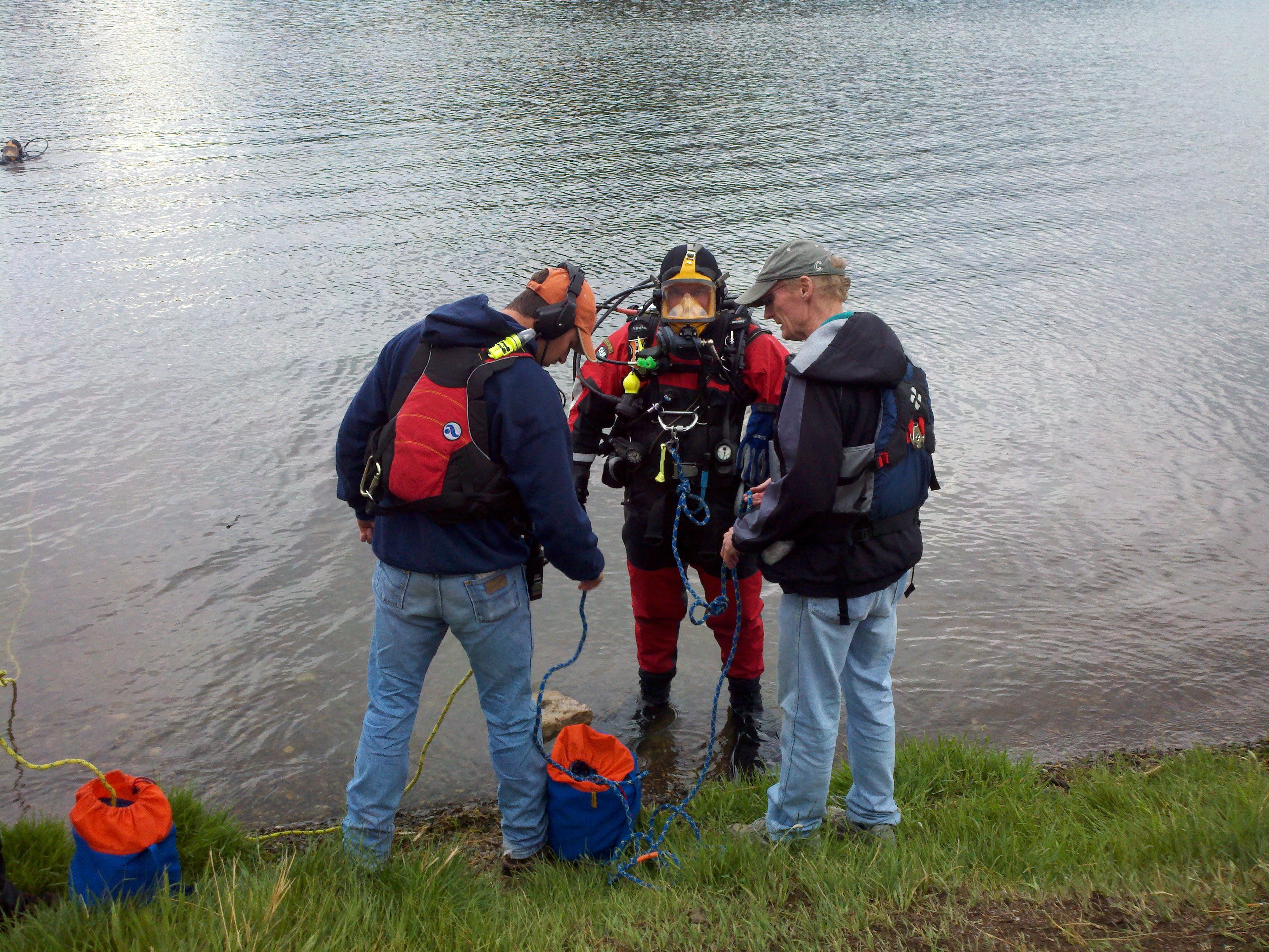 Search and Rescue Scuba Dive training