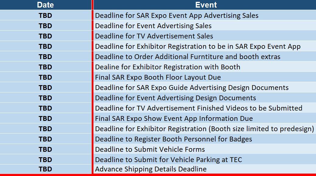 advertising Schedule