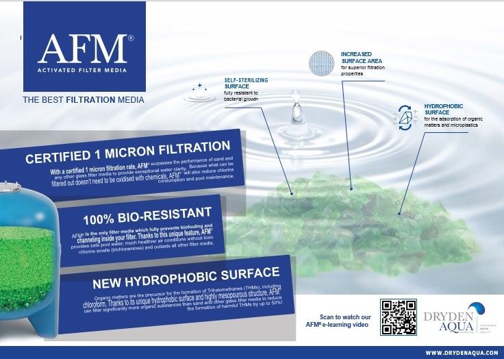 Dryden Aqua is launching in the UK a new version of their AFM Activated Filter Media called AFM ng