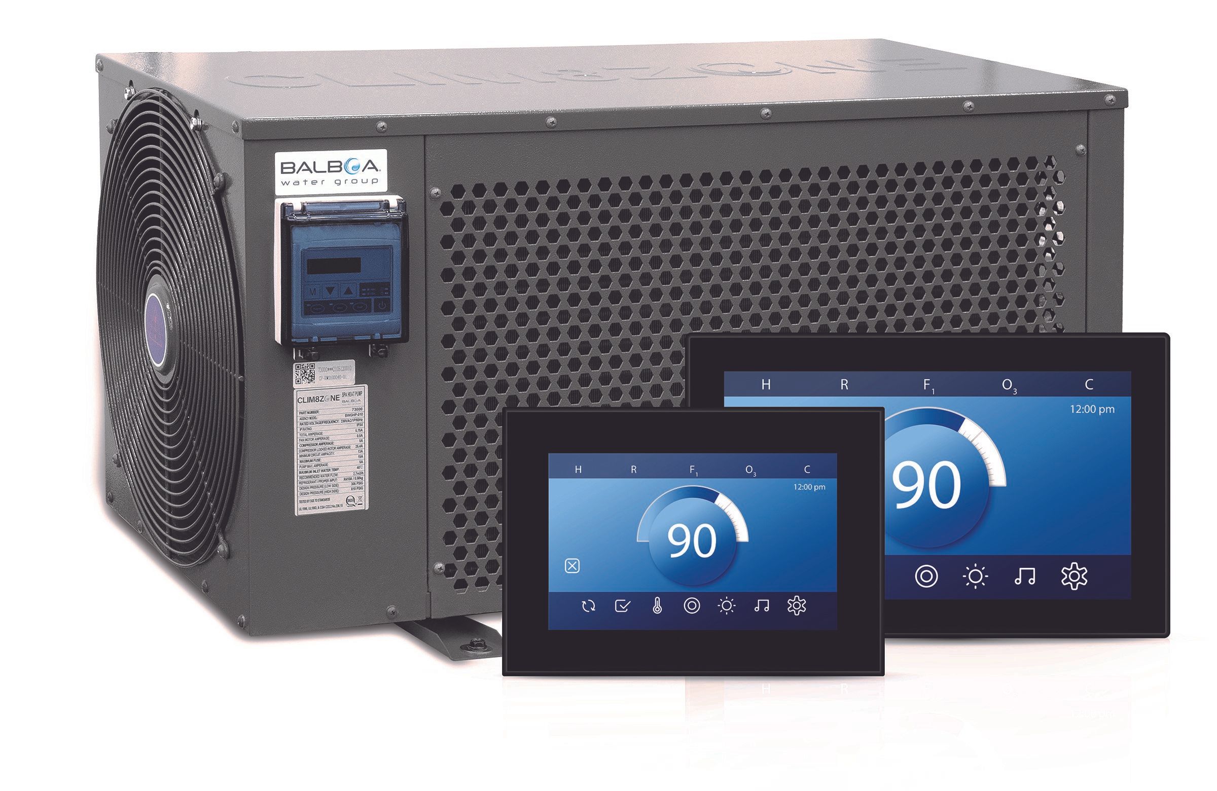 The New Clim8zone™ Heat Pump Integrated Control available now from Balboa Water Group