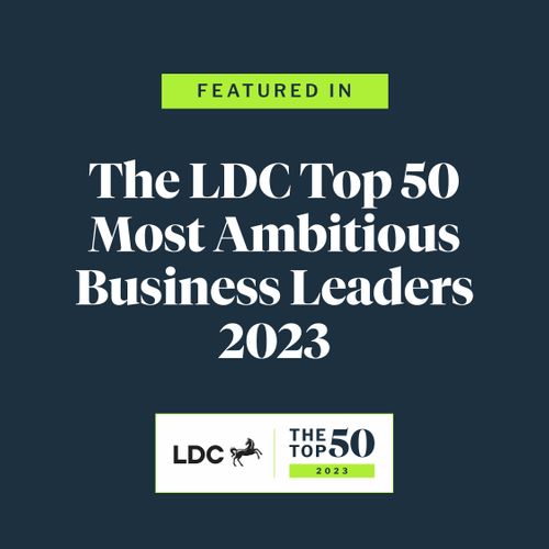 Rob Carlin recognised among the UK’s Top 50 Most Ambitious Business Leaders for 2023