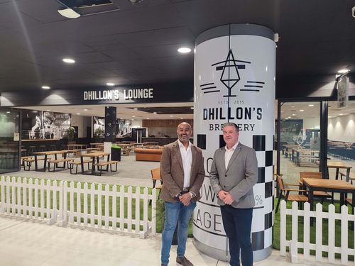 Dhillon’s Brewery Unveils Iconic 'Dhillon’s Lounge' at Coventry Building Society Arena