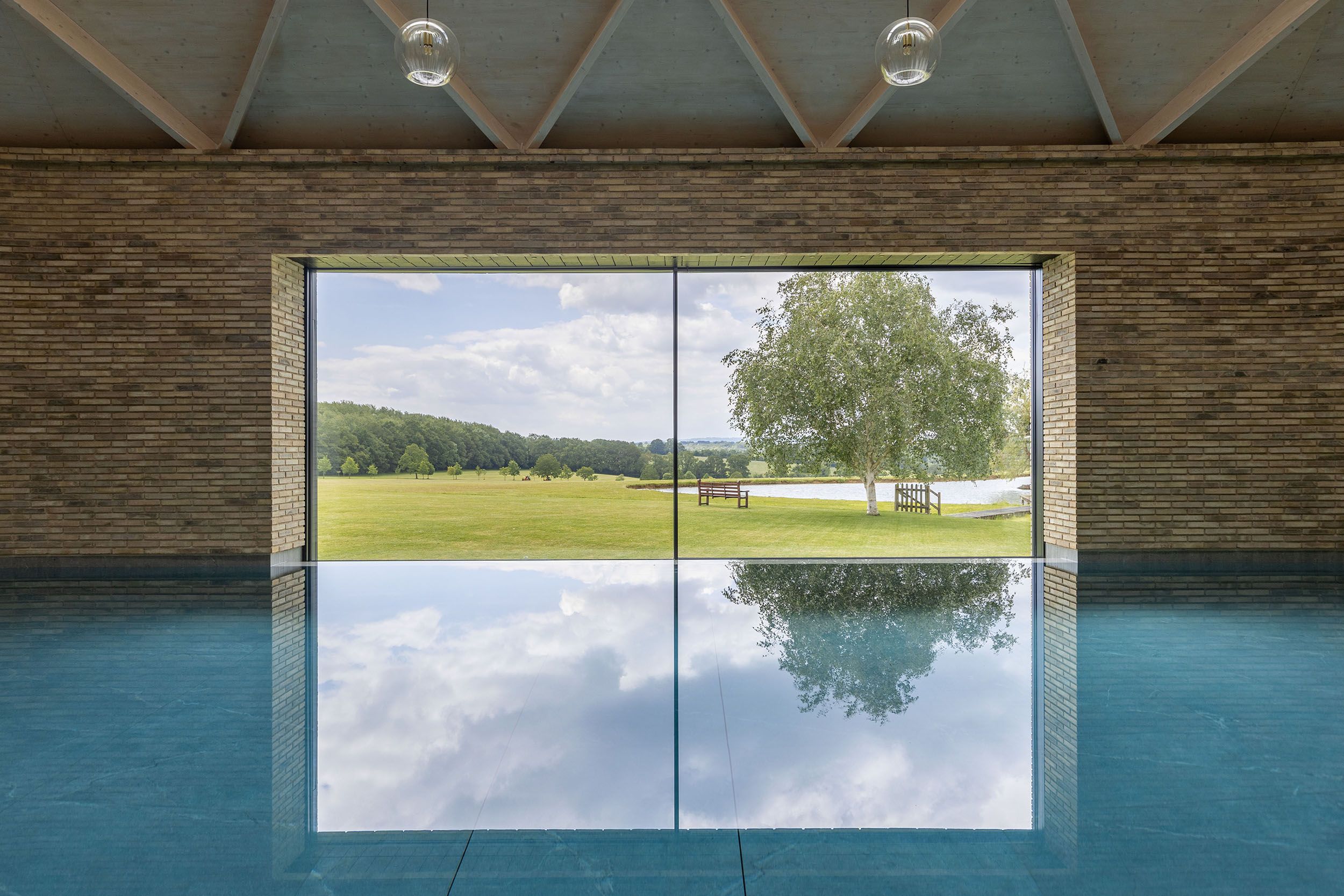 AHU is the beating heart of this innovative architect designed pool house