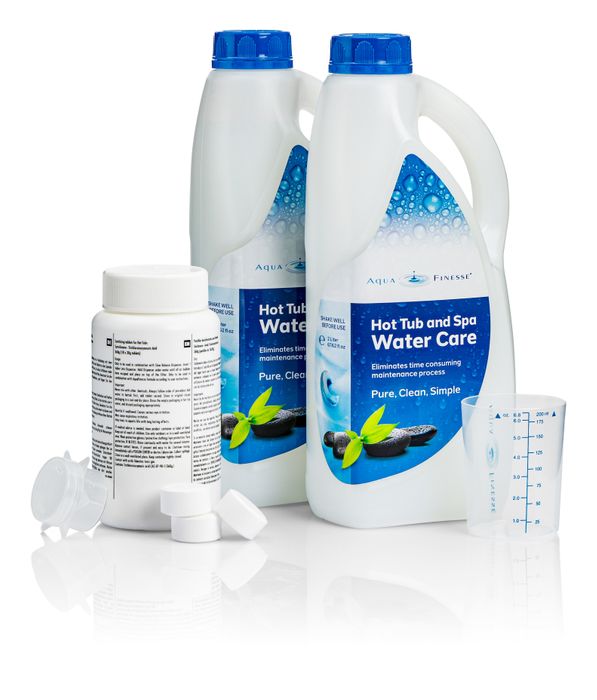 AquaFinesse hot tub and spa water care box