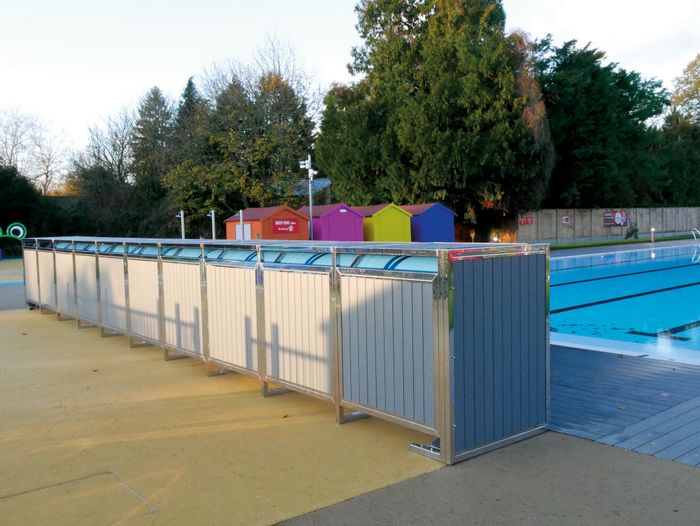 Commercial Modular Bench System