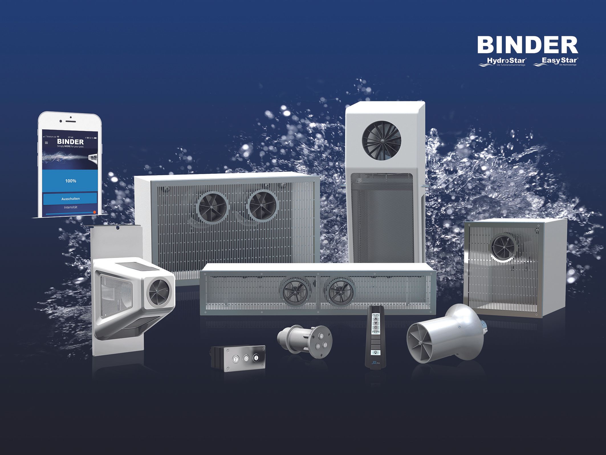 Binder HydroStar and EasyStar counter-current system