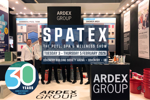ARDEX to Exhibit at SPATEX 2026 – Celebrating 30 Years of Innovation in Wet Leisure