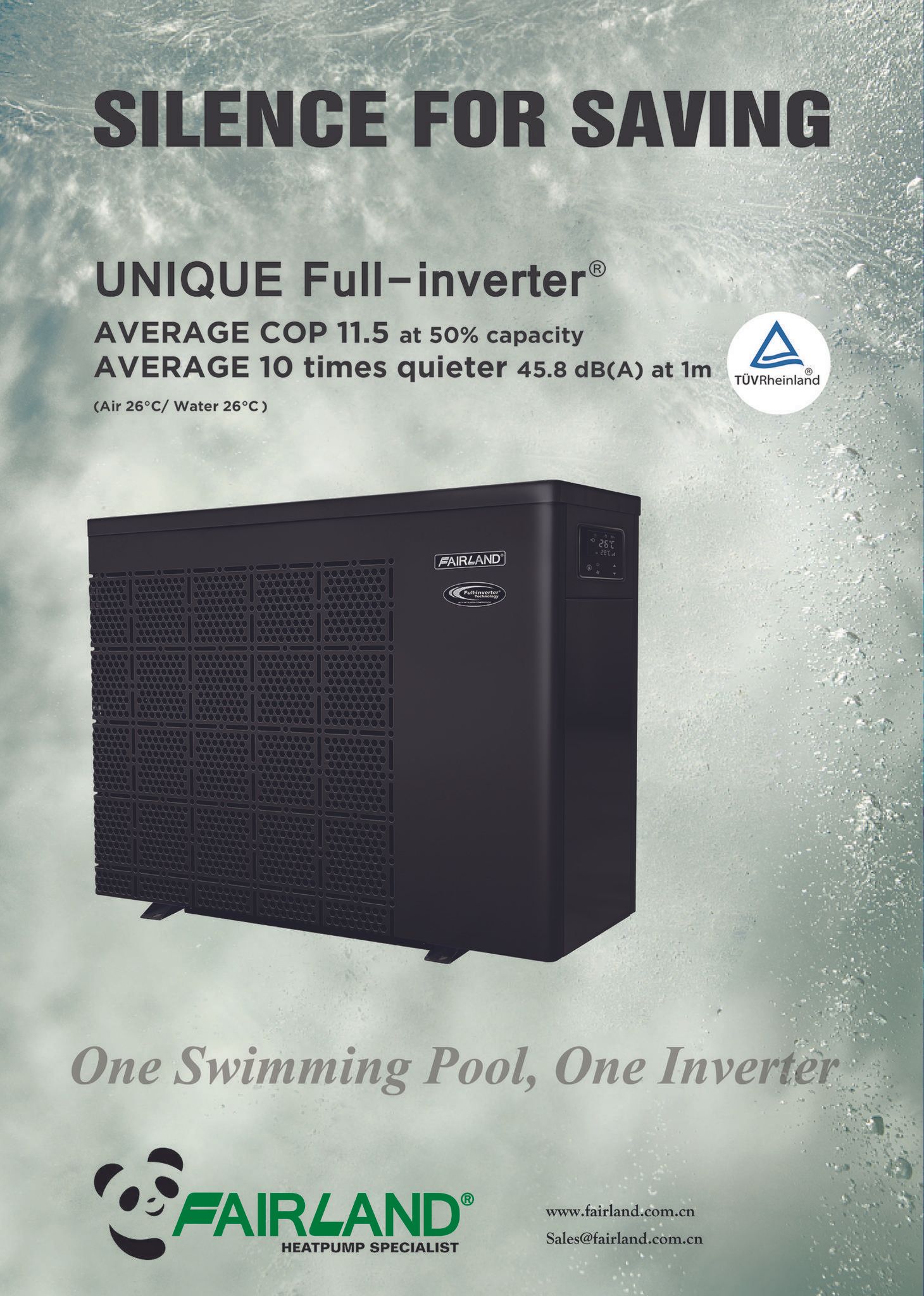 Fairland Full-Inverter' technology