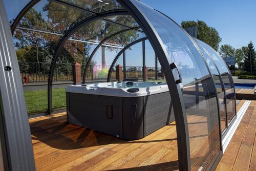 Sliding Spa Canopy