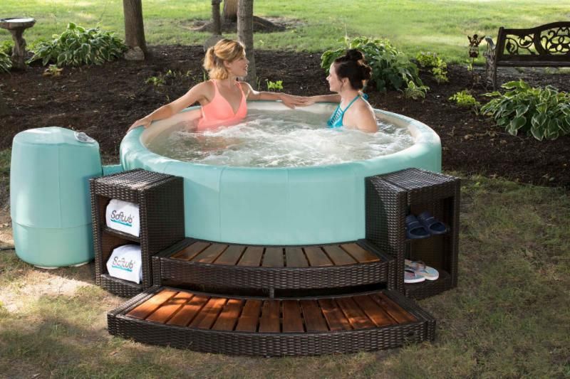 New Caribbean Green Softub