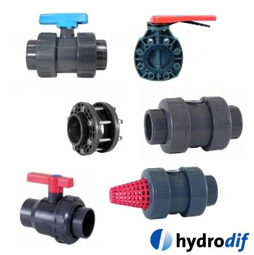 Hydrodif PVC Valves