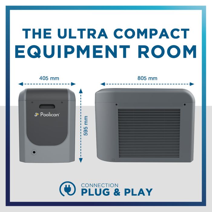 Poolican, the complete technical room