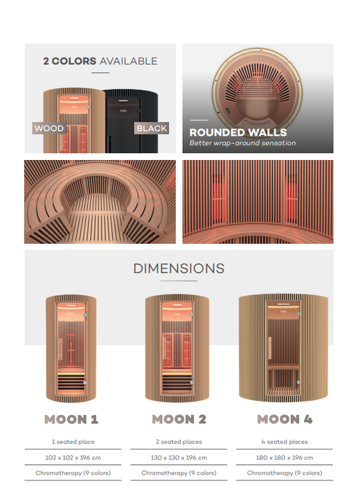 Moon : A luxurious setting for your moments of well-being.