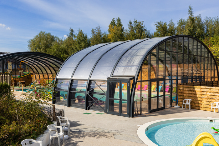 Large pool enclosures