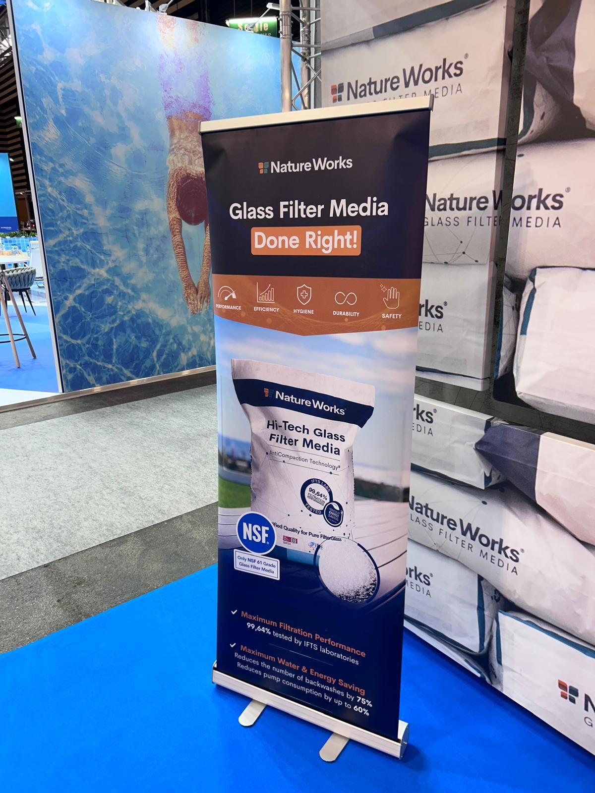 Natureworks filter media