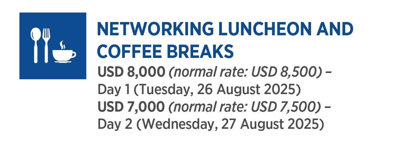 Networking Luncheon and Coffee Breaks