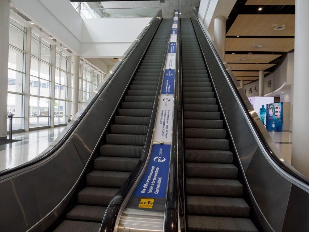 Escalator Rail Clings