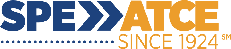 SPE Orange and Blue Logo ATCE