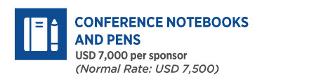 CONFERENCE NOTEBOOKS AND PENS