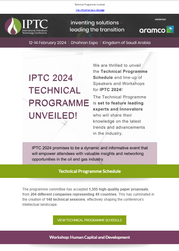 Technical Programme