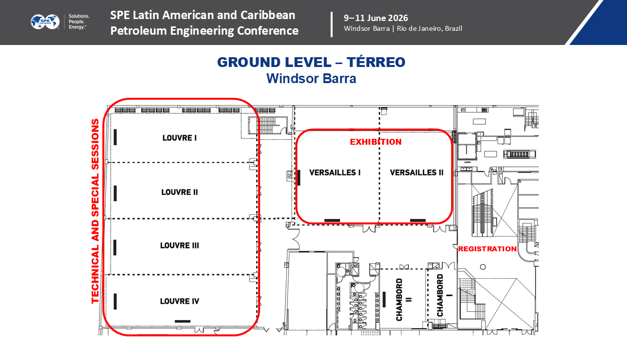Windsor Barra, LACPEC layout