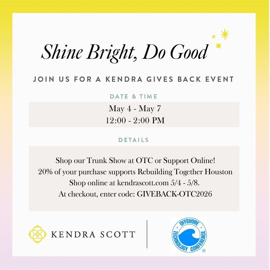 Pop Up Kendra Scott Gives Back