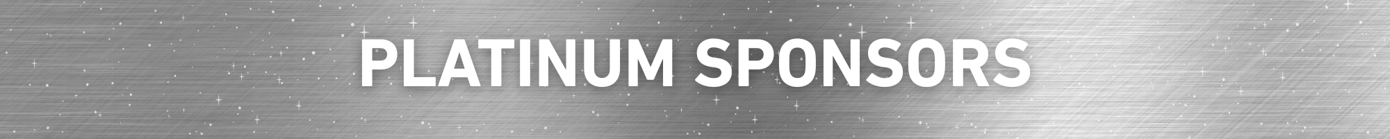Platinum Sponsors