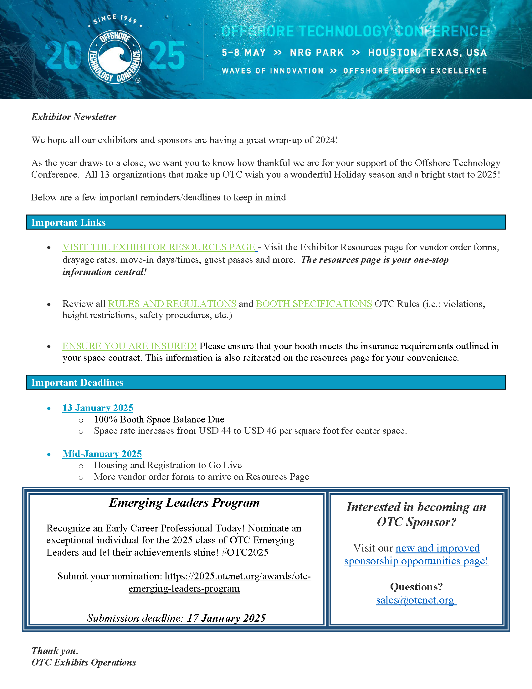 November Newsletter