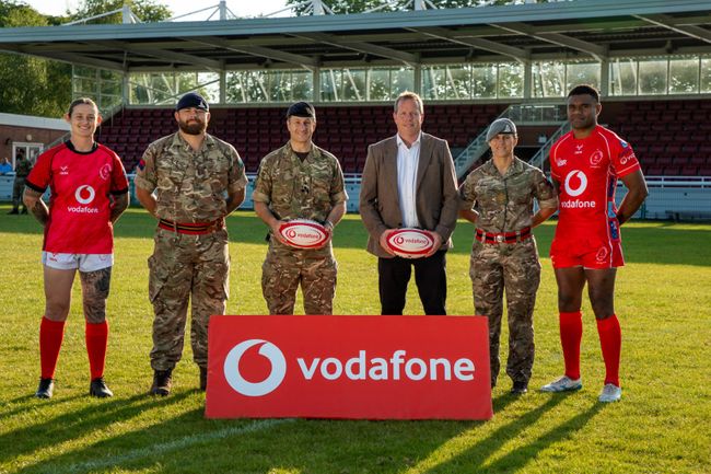 Vodafone announced as New Principal Sponsor of the Army Rugby Union