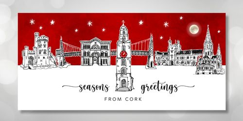 County Colours Christmas Cards