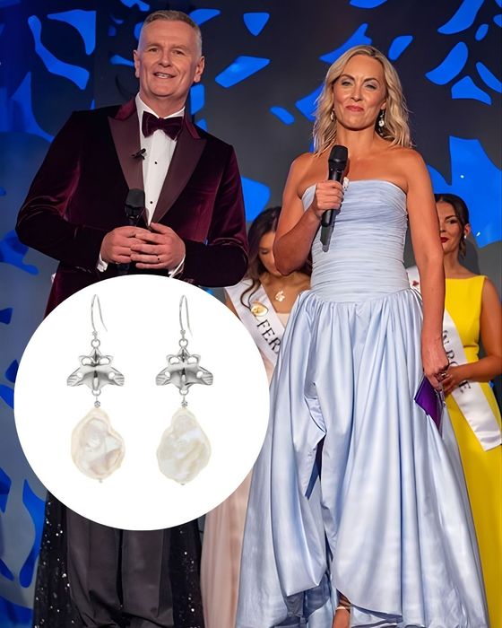 The Claddagh Pearl Earrings 