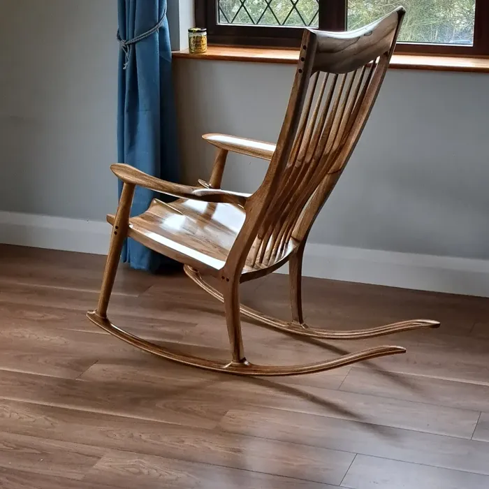 Walnut Rocking Chair