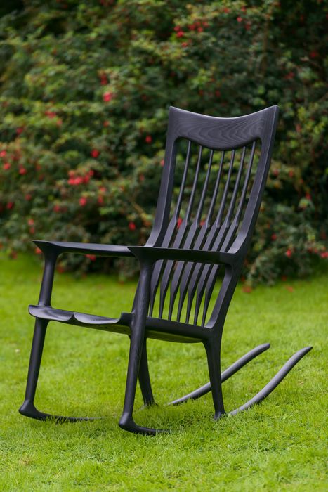 Charcoal Ash Rocking Chair