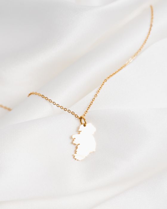  Ireland Map Necklace