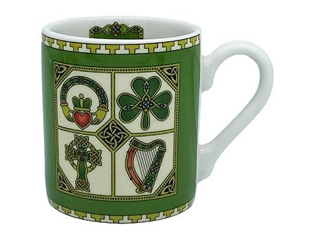 Symbols of Ireland Espresso Mug