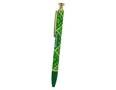 Irish Shamrock Slimline Pen