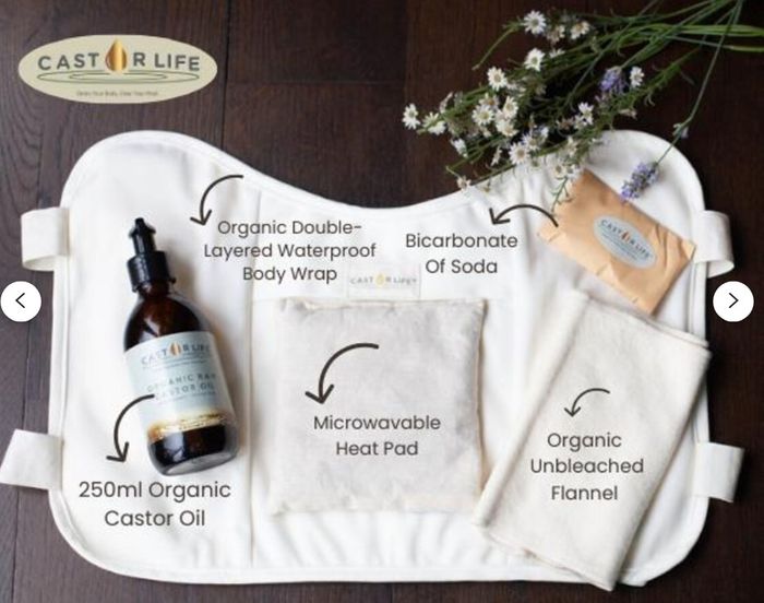 Luxury Organic Castor Oil Bodykit set 