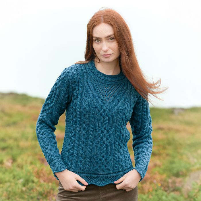 Ladies Aran Jumper