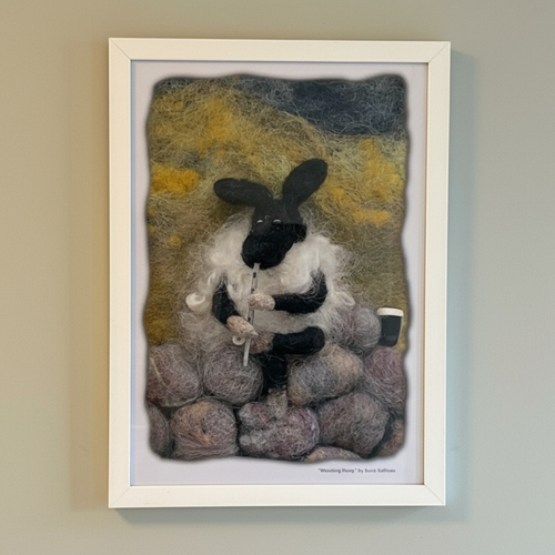 Whistling Sheep A3 Print