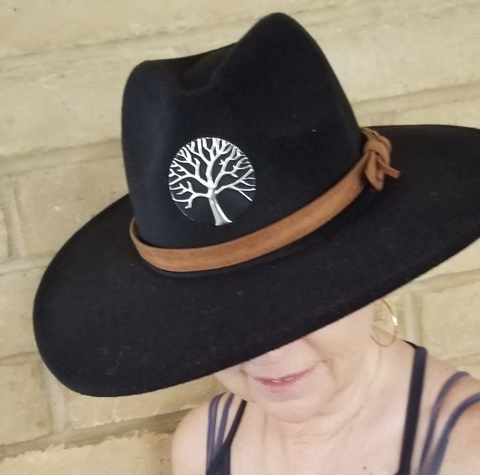 Couloured Tree Badge