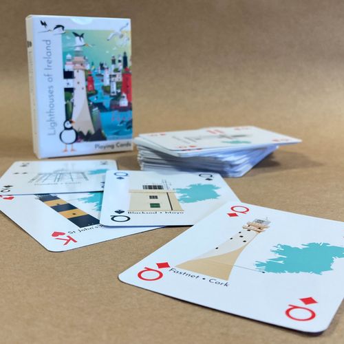 Playing Cards - Lighthouses of Ireland