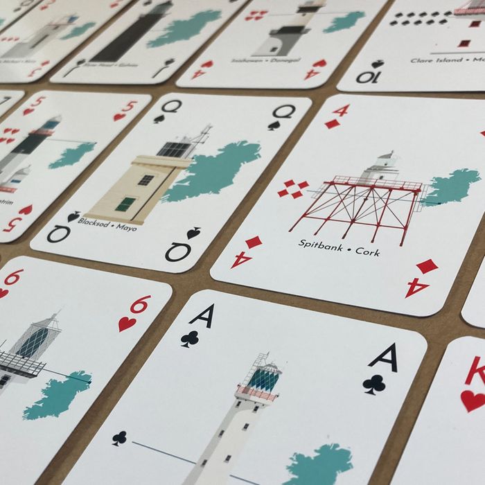Playing Cards - Lighthouses of Ireland