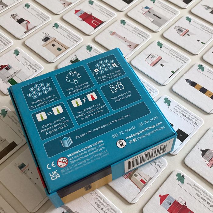 Memory Game - Lighthouses of Ireland