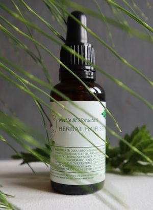 Herbal hair serum
