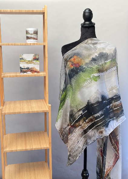 The Phoenix Park Silk Scarf